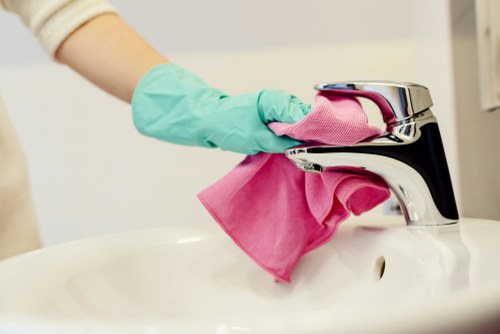 Curtain cleaning service for a Hampstead home interior