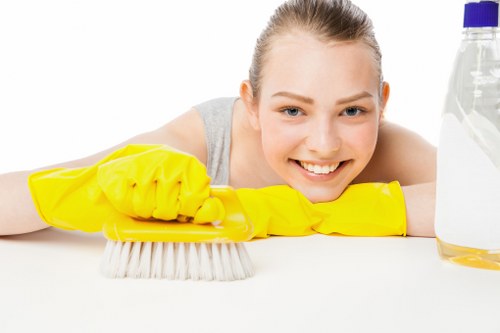 Move in cleaning service covering floors, skirting boards, and storage areas in Hampstead