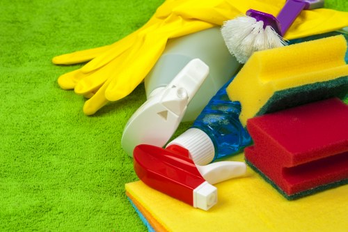 Local cleaning team working in a Hampstead residential property