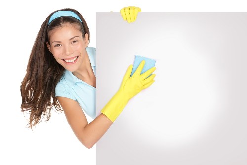Deep cleaning tasks in a Hampstead kitchen and bathroom