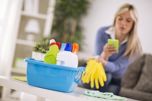 Waste handling and governing law section for carpet cleaning terms