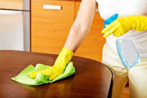 Kitchen deep cleaning for a Hampstead move-out property
